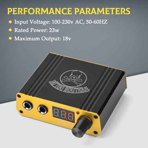 ATOMUS Cartridge Tattoo Machine Kit Pen Rotary Tattoo Machine with Power Supply 20pcs Mixed Cartridge Needles Foot Pedal DC Clip Cord