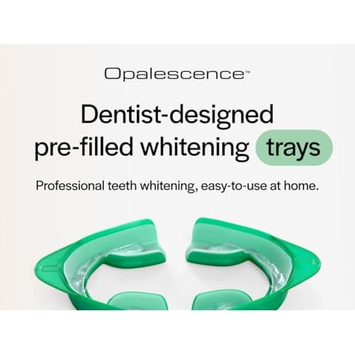 Opalescence Go 15- Prefilled Teeth Whitening Trays - 15% Hydrogen Peroxide - (10 Treatments) Made by Ultradent Products. Teeth Whitening Kit -Mint - 5194-1