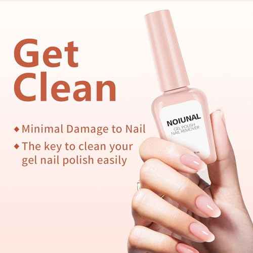 Gel Nail Polish Remover, Professional Gel Polish Remover Kit for Nails, Easily & Safely Remove Nail Polish in 3-5 Minutes, No Soaking or Wrapping, 15ml