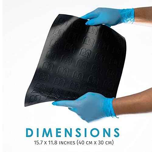 L3 Silicone Mat - Comfortable and Durable Non-Slip - Protects Against Scratches and Scuffs - Great for Barber and Hair Stylist Working Spaces (4 Pack)