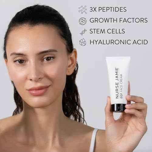 Nurse Jamie EGF Face Cream – Advanced Anti-Aging Moisturizer with Plant Stem Cells & Peptides
