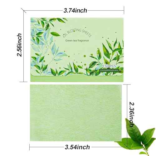 5 Packs Oil Blotting Sheets for Face - MAQIHAN 5 Scents,750 Counts Oil Absorbing Sheets Blotting Paper for Oily Control Skin Paper Face Oil Sheets Premium Bamboo Charcoal Blotter Paper for Women