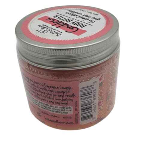 Bella & Bear Goddess Body Butter Scar Cream - Skin Care Moisturizer - Pure Smoothing Beauty Product Cruelty-Free, Vegan Butter with Natural Ingredients - Hydrate Skincare for Dry Skin
