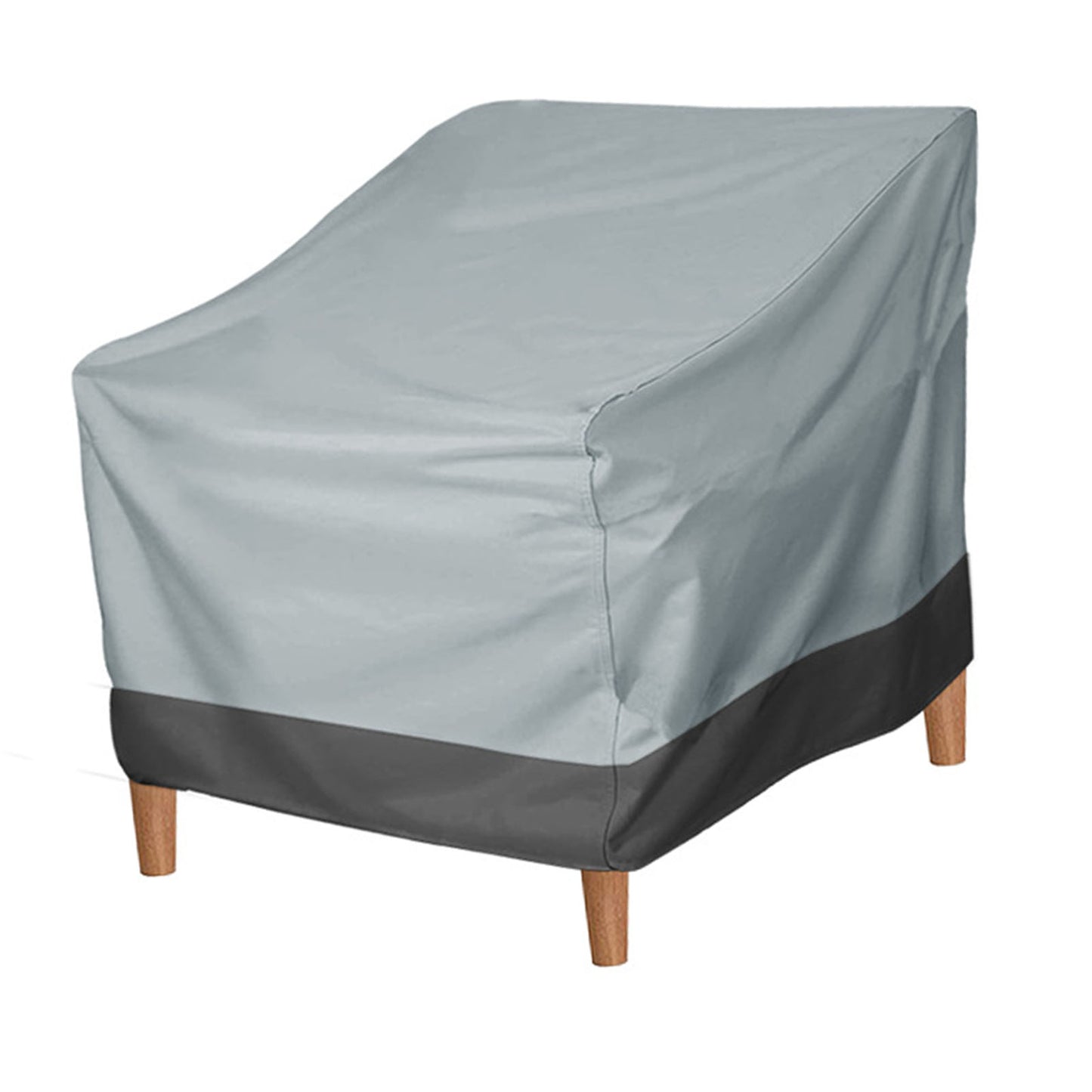 Patio Chair Cover Oxford Cloth Water Resistant Silver Coating Outdoor