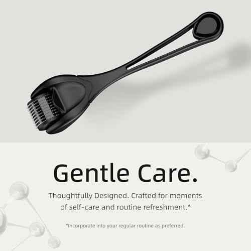 Microneedling Roller for Face and Beard | Derma Roller for Women and Men | Micro Needle Roller for Scalp Face [Pro]
