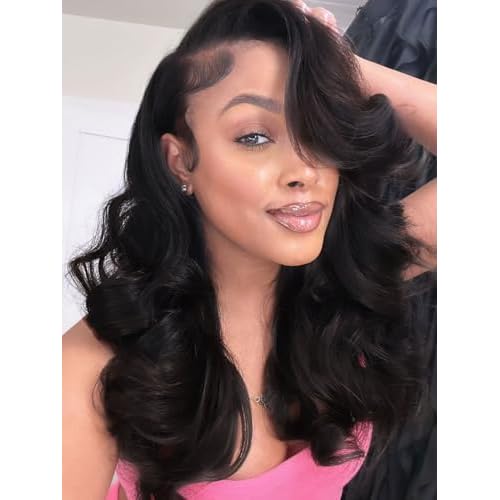 250 density human hair wig 13x4 HD Lace Front Wigs Pre Plucked glueless wig human hair Body Wave Wigs Human Hair For Black Women Frontal Wigs Human Hair wigs Bleached Knots 18 Inch