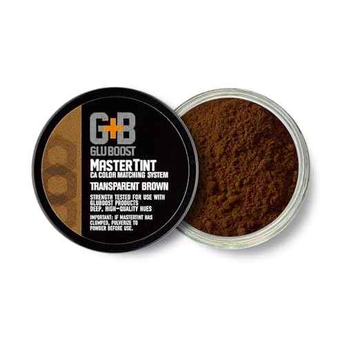 GluBoost MasterTint Jars ? Long-Lasting Color Additives for Perfect Color Matching ? Works with MasterGlu & Fill n¡¯ Finish Pro ? No Solvent Needed - Brown