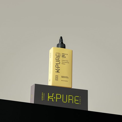 Miracle 8 Keratin Hair Serum by K-Pure, Instant Deep Conditioning Treatment, Sulfate & Paraben Free, Keratin & Argan Oil Growth Formula for Repairing Dry, Damaged Hair, Frizz Control, & Lasting Shine