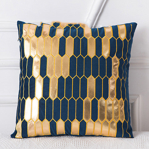Office Sofa Pillow Cover Velvet Cushion Cover 45x45cm Light Luxury