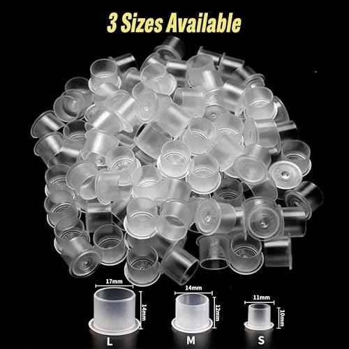 POSEIDON 312Pcs Tattoo Practice Kit - 12Pcs 5.9"x7.8" 3MM Fake Skin & 300Pcs Mixed Tattoo Ink Cups Kit | Realistic Silicone Training Sheets & Stencil Supplies for Beginners/Artists