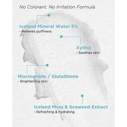 The SAEM Iceland Hydrating Eye Stick 0.24oz - Cooling Eye Balm for Dark Circles and Puffiness ? Under Eye Treatment - Reduce Wrinkles and Moisturizing - Minimize Dark & Puffy Eyes - Aqua Scent