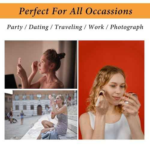 Raddimelo Employee Appreciation Gifts Inspirational Compact Mirror for Friends Coworkers Graduation Christmas Birthday Gift for Her Mom Sister Nurse Teacher Gift Wedding Day for Women