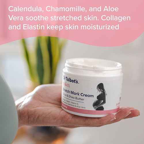 Dr. Talbot's Mom Stretch Mark Cream - Made With Cocoa and Shea Butter - Postpartum Care for Moms - 8 oz