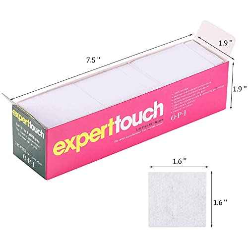 Lint Free Nail Wipes Nail Art Gel Polish Remover Cotton Pads 4 Boxes (1300 Pieces)