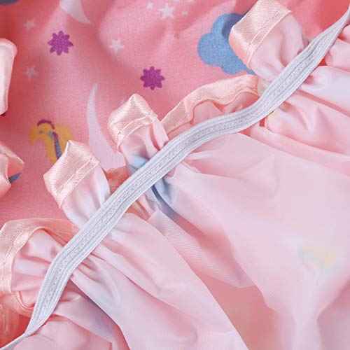 Unicorn Shower Caps, Double Layers Bath Hat for Women Girls to Cover Long and Thick Hair, Reusable Waterproof Bonnet 4 Pack