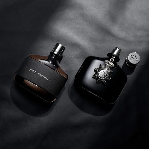 John Varvatos Men's Cologne Eau de Toilette EDT Spray, Spicy Woody Scent with Notes of Medjool Dates, Coriander Seed & Leather