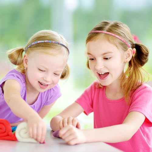 Fishdown 10pcs Plastic Headbands for Women with Teeth£¬Skinny Headbands for Women Girls Non Slip Effortless Thin Plastic Headband