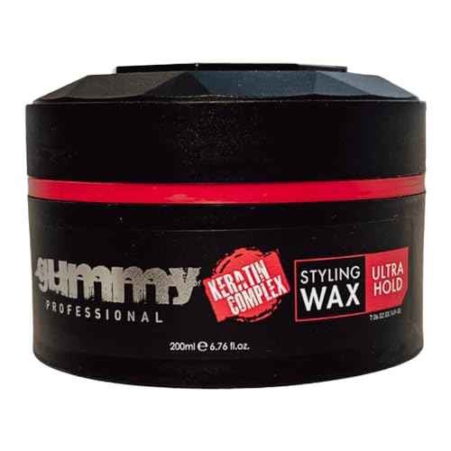 Gummy Ultra Hold Hair Styling Wax 200ml - 6.76 Fl Oz (Pack of 1) Ultra Hold