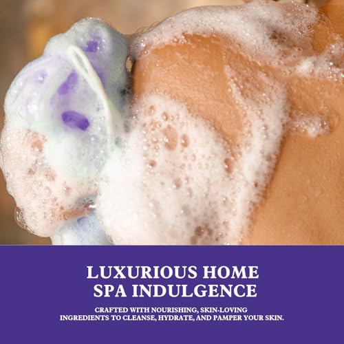 Gifts For Women, Spa Gift Basket for Women? 9 Piece Set of Lavendar Home Spa Set, Bath Gift Set, with Shower Gel, Shea Butter and Body Lotion, Anniversary Christmas Basket Gifts for Mom, Wife