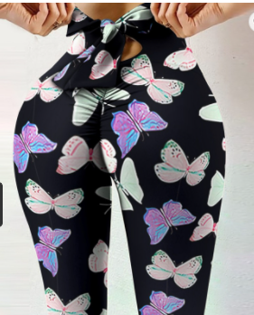 Hip-Lifting Yoga Pants for Women - Stretch Fitness Leggings