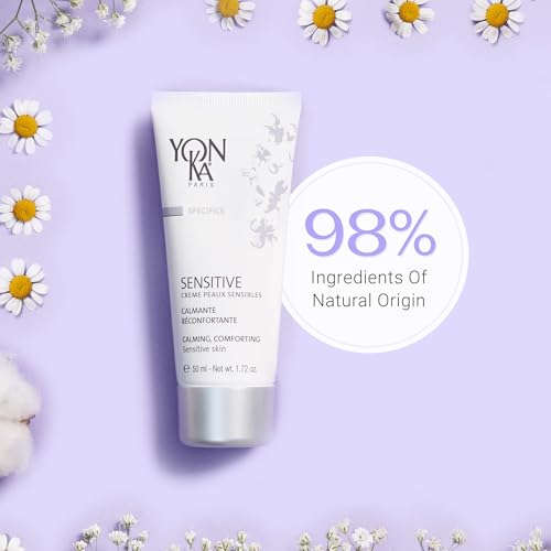 Yonka Sensitive Creme | Hydrating Facial Moisturizer for Sensitive Skin | Prebiotic and Probiotic Skincare | Fragrance-Free | 1.72 oz
