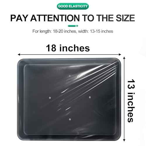 50 PCS Disposable Tattoo Tray Cover,Salon Tray Cover,Transparent Contraction Cover,Tattoo Table Station Cover,Tattoo Accessories,Salon Equipment.(Suitable for 18*13 Inch Trays)(Transparently)