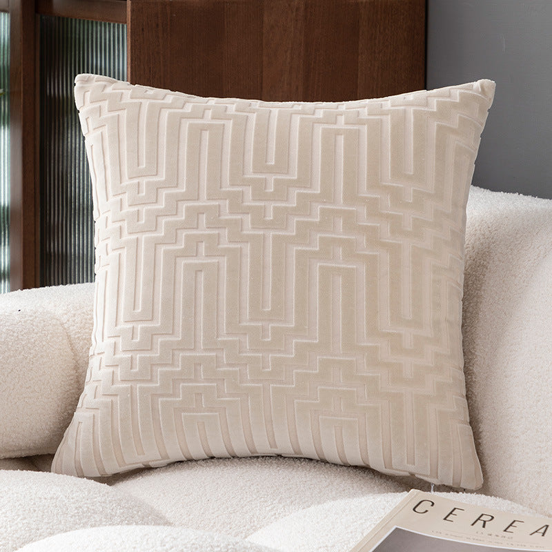 Geometric Decorative Pillow Cover 45x45cm Modern Minimalist Cushion Cover