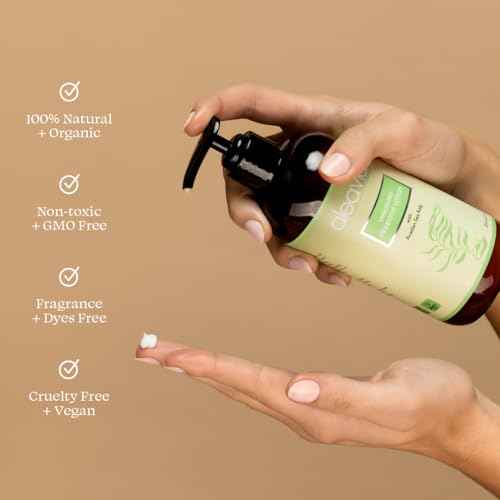 Aleavia Unscented Prebiotic Body Lotion ? Fragrance-Free, All-Natural Moisturizing Body Lotion ? Sulfate-Free Lotion for Sensitive Skin ? 12 Oz