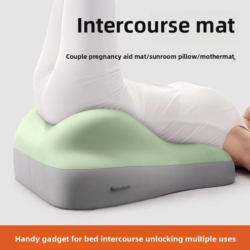 Multifunctional Bedside Cushion - Memory Foam Support Pillow