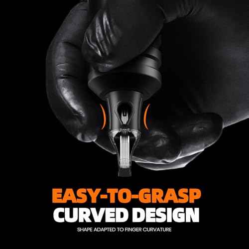 50 Assorted Tattoo Cartridge Needles Mixed Size #12 Standard Round Liner Shader Magnum - 5Pcs each of 5RL, 7RL, 9RL, 11RL, 5RS, 9RS, 15M1, 21M1, 15RM, 21RM Pro Disposable Tattoo Needles