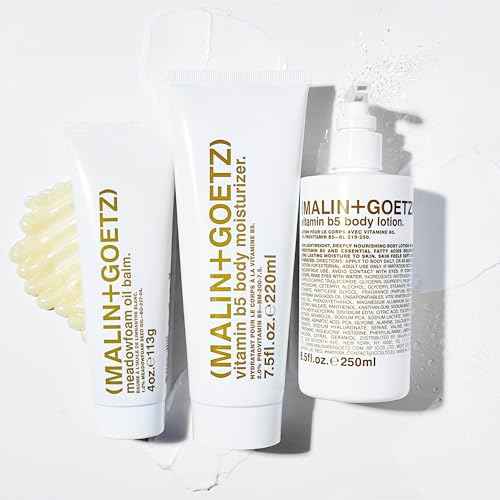 MALIN+GOETZ Vitamin B5 Body Moisturizer & Lotion, Lightweight, Fast-Absorbing Hydration with Pro-Vitamin B5 and Fatty Acids, Softens and Soothes Skin, Vegan, Cruelty-Free (Various Sizes)