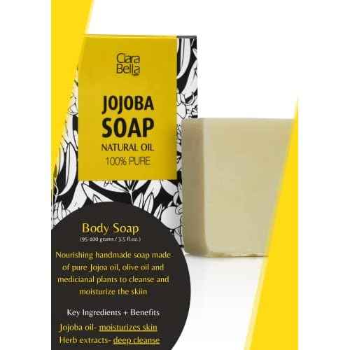Jojoba Soap Natural oil 100% Pure Organic Jojoba Oil Soap Bar Pure Body Soap with Jojoba and Olive Oil