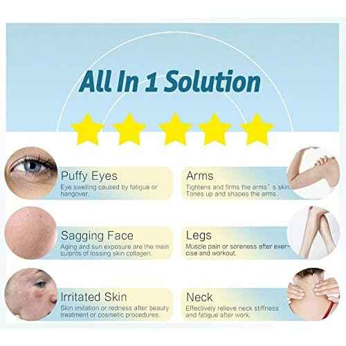 ESARORA Ice Roller for Face & Eye, Puffiness, Migraine, Pain Relief and Minor Injury, Skin Care Products