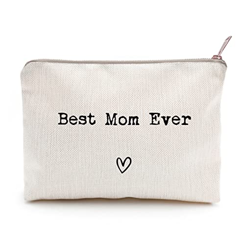 Best Mom Ever, Mom Gift, Makeup Bag, Mother's Day Gifts, Mom Gift From Daughter, Best Mom Ever Bag, Cosmetic Bag, Makeup Organizer, Bag Gift