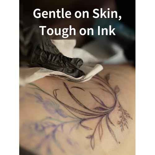 CleanSkin Cleansing Green Soap Tattoo Wipes All in One Solution Tattoo Wipes for during Tattooing | Tattoo Aftercare | Green Soap for Tattooing