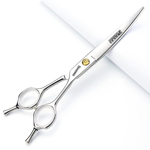 Professional Barber Hair Cutting Scissors/Shears (7-Inches) Stainless Steel Hairdressing Scissors (7 inch-3pc)