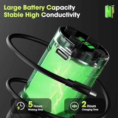 Filter Tora Tattoo Gun 3.5mm Stroke, Tattoo Machine Pen with 1600mAh Battery Power Rotary Tattoo Gun for Beginners and Artists (Blue Purple)