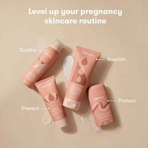 Frida Mom Stretch Mark Cream, Moisturizing Lotion for Stretch Marks and Perineal Massges with Vitamin E, 2.5oz