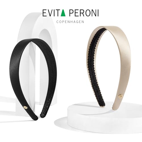 EVITA PERONI Mulberry Silk Wide Headband for Women Hair Band Christmas Birthday Gifts for Women