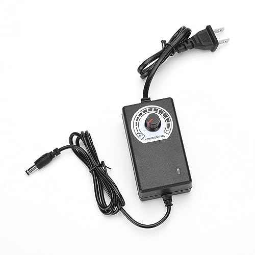 ATOMUS Tattoo Voltage Regulator DC Interface Tattoo Power Supply 3-12V Adjustable Tattoo Machine Power Supply with Knob