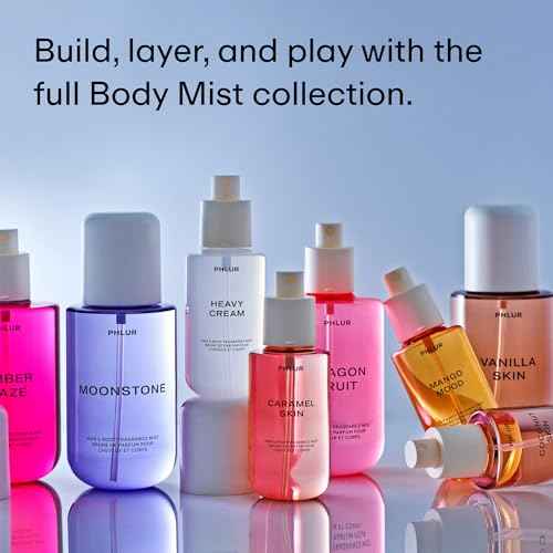 PHLUR Heavy Cream Body Mist ? Hair and Body Mist & Body Spray Marshmallow, Whipped Cream, Jasmine, Coconut & Vanilla Body Spray (8 FL Oz)