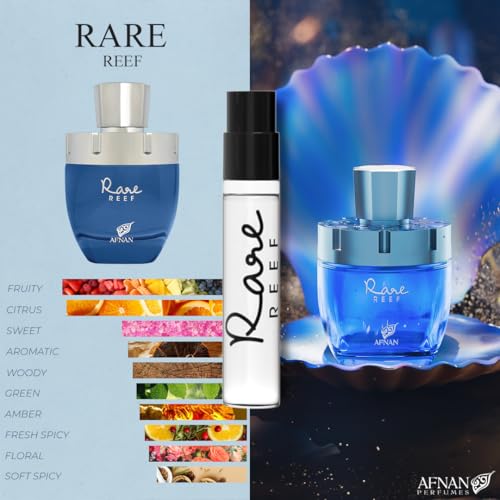 Afnan For Men's Discovery Kit, 5-Piece Miniature Perfume Set - 2ml x 5 Vials