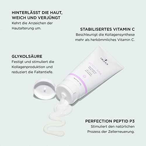 IMAGE Skincare, BODY SPA Body Lotion, Glycolic Acid, Macadamia Seed Oil and Shea Butter to Moisturize and Resurface Rough Dry Skin, 6 oz