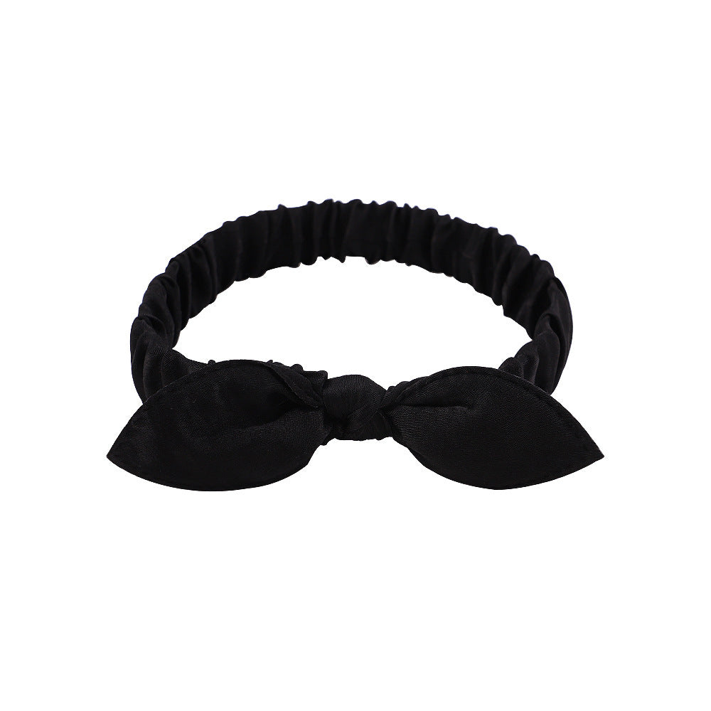 All-Match Satin Headband with Wide Side Hair Accessory - Multiple Colors