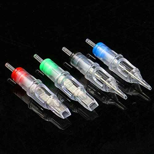 Tattoo Cartridge Needles - Yuelong 20PCS New Disposable Tattoo Needle Cartridge 5 Round Shader for Tattoo Machine Kit Tattoo Supplies (1205RS)