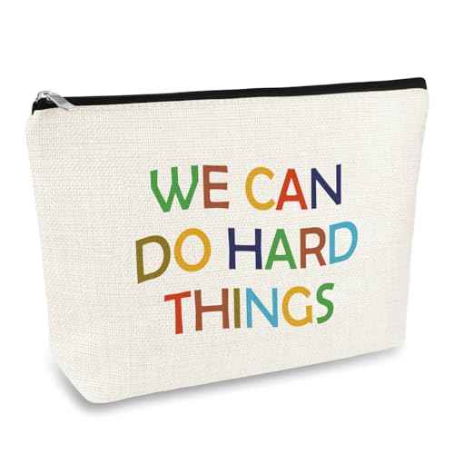Inspirational Gifts for Women Teen Girl Makeup Bags Birthday Christmas Graduation Gift for Her Coworker Employee Mom Wife Sister Daughter Niece Granddaughter Cosmetic Bags Travel Toiletry Pouch