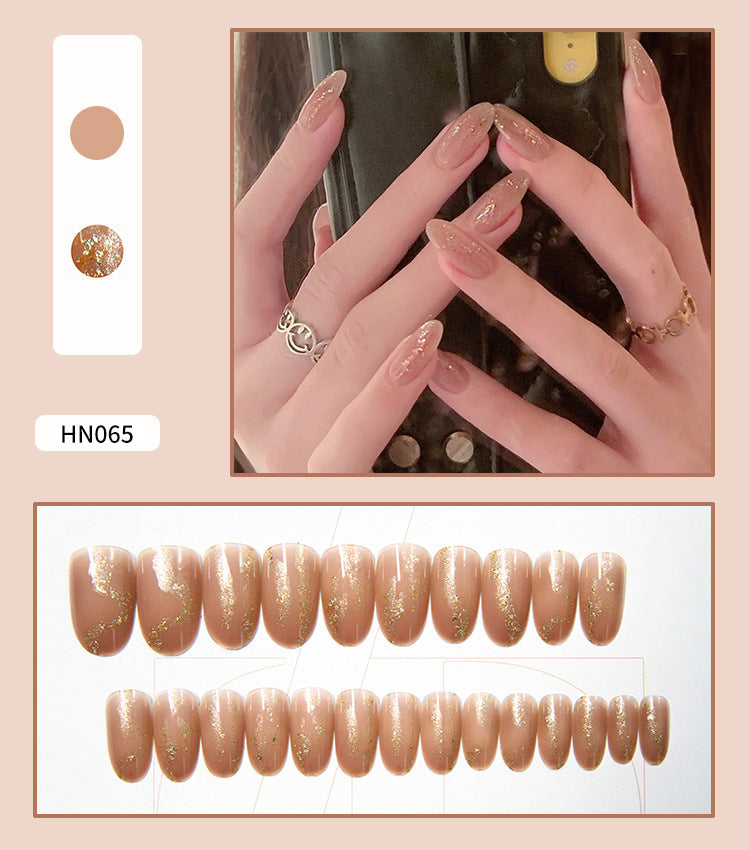 Fake Nail Art Patches - Wearable Nail Decorations for DIY Manicure