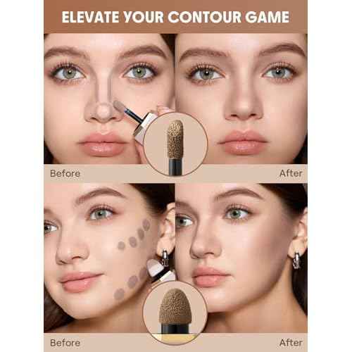 SHEGLAM Precision Sculpt Liquid Contour Duo-Soft Tan