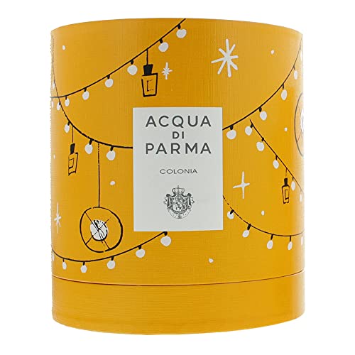 Acqua Di Parma Colonia Unisex 3-Piece Set (3.4 Oz Eau De Cologne + 2.5 Oz Hair and Shower Gel + 1.7 Oz Deodorant Spray)