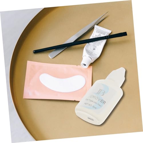 FRCOLOR Fast Acting Remover Gel Colorless Dissolves Adhesive Quickly Safe for Eyes Easy Squeeze Bottle for Precise Application